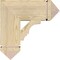 Ekena Millwork Balboa Arts & Crafts Rough Sawn Bracket, Douglas Fir, 6"W x 18"D x 18"H BKT06X18X18BOA03RDF - alternate 2